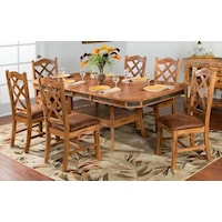 5 Piece Dining Room Table Set includes Table and 4 Chairs